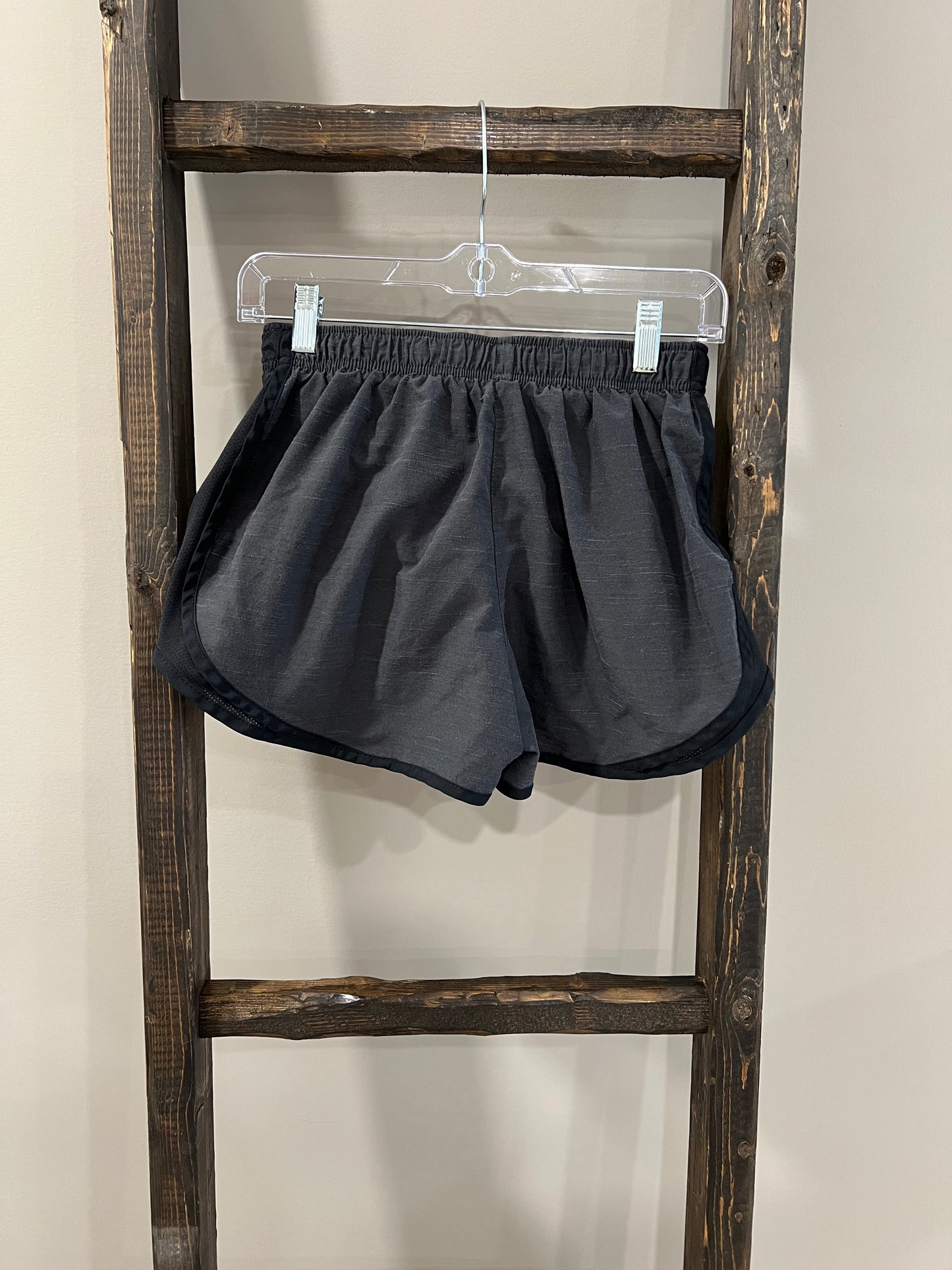 Size Medium Black & Gray Nike Shorts