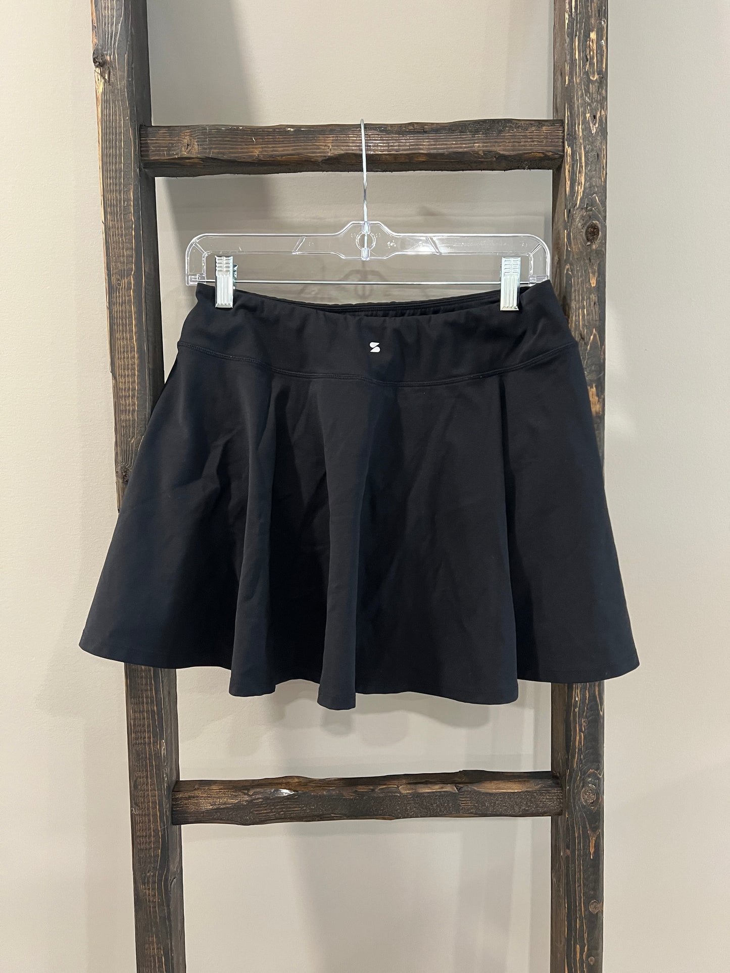 Size Large Stelle Black Athletic Tennis Skirt