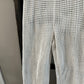 Size Medium Abercrombie & Fitch White Knit Coverup Pants