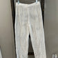 Size Medium Abercrombie & Fitch White Knit Coverup Pants