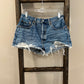 Size 31 Levi 501 Distressed Denim Shorts