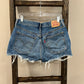 Size 31 Levi 501 Distressed Denim Shorts