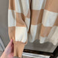 Size Large Zesica Checkered Sweater